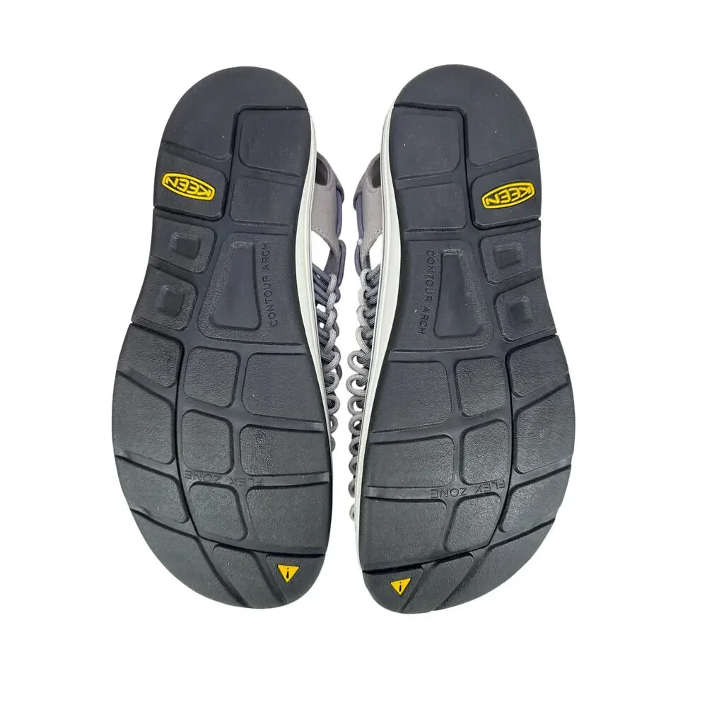 KEEN x Loftman Uneek Sandals Mens 10 Corded Slip On Outdoor Casual Grey Drizzle